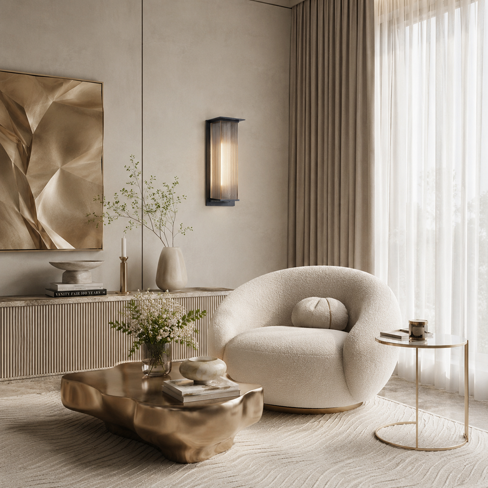 Oleron Box Outdoor Wall Lamp