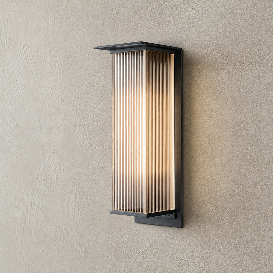 Oleron Box Outdoor Wall Lamp