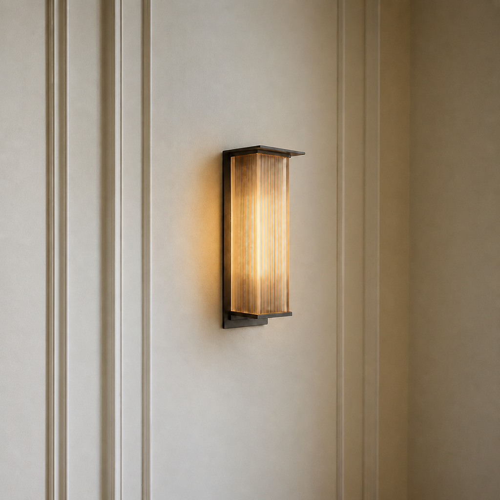 Oleron Box Outdoor Wall Lamp
