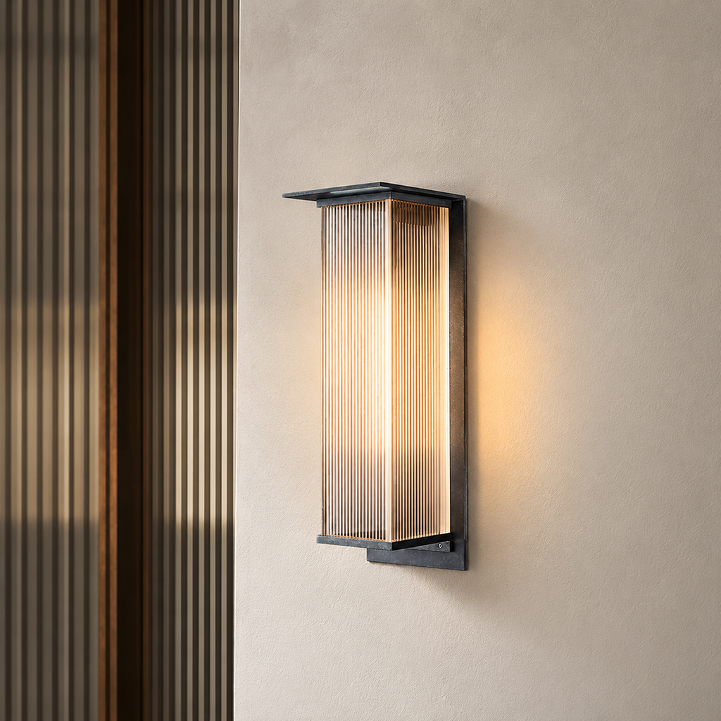 Oleron Box Outdoor Wall Lamp