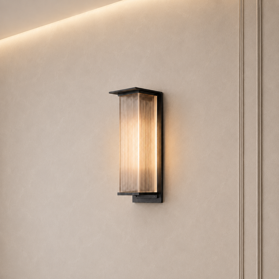 Oleron Box Outdoor Wall Lamp