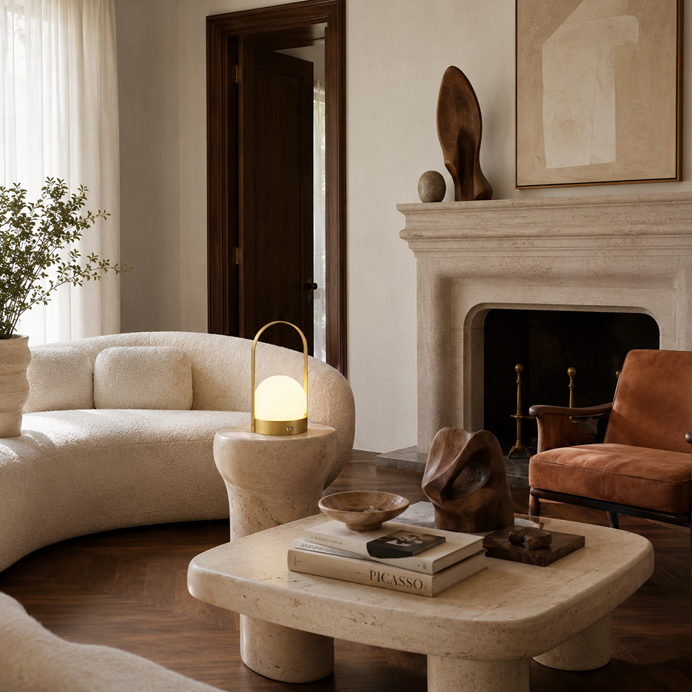 Carrie Built-in Battery Table Lamp