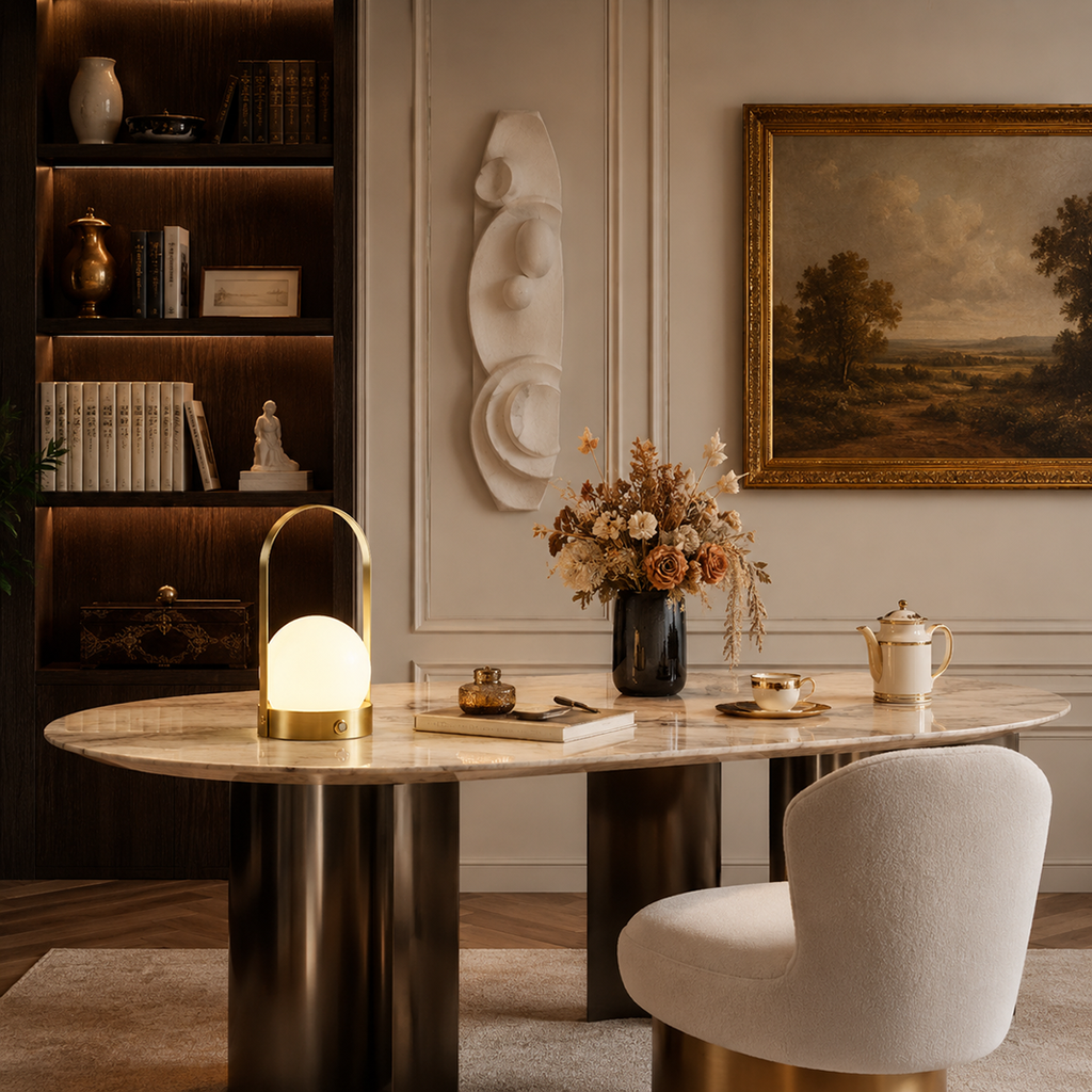 Carrie Built-in Battery Table Lamp